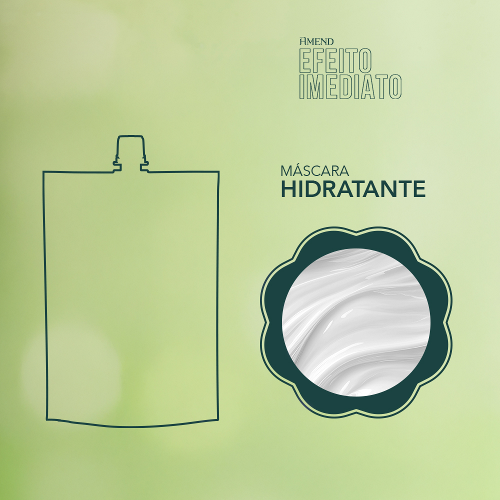 Amend Hidrata Máscara Hidratante Efeito Imediato